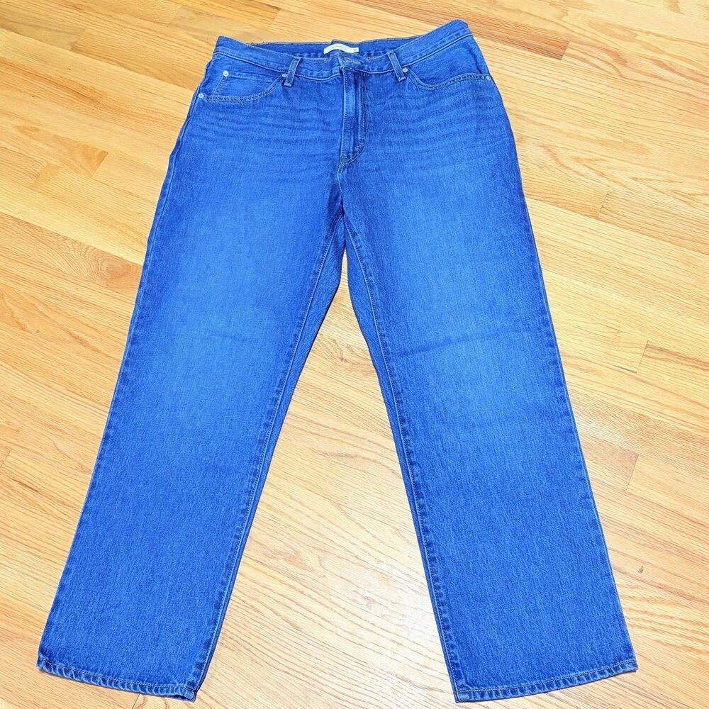 Levi’s 94 Baggy Men’s Jeans 32x31 Blue Denim Loose Fit Straight Leg WaterLess